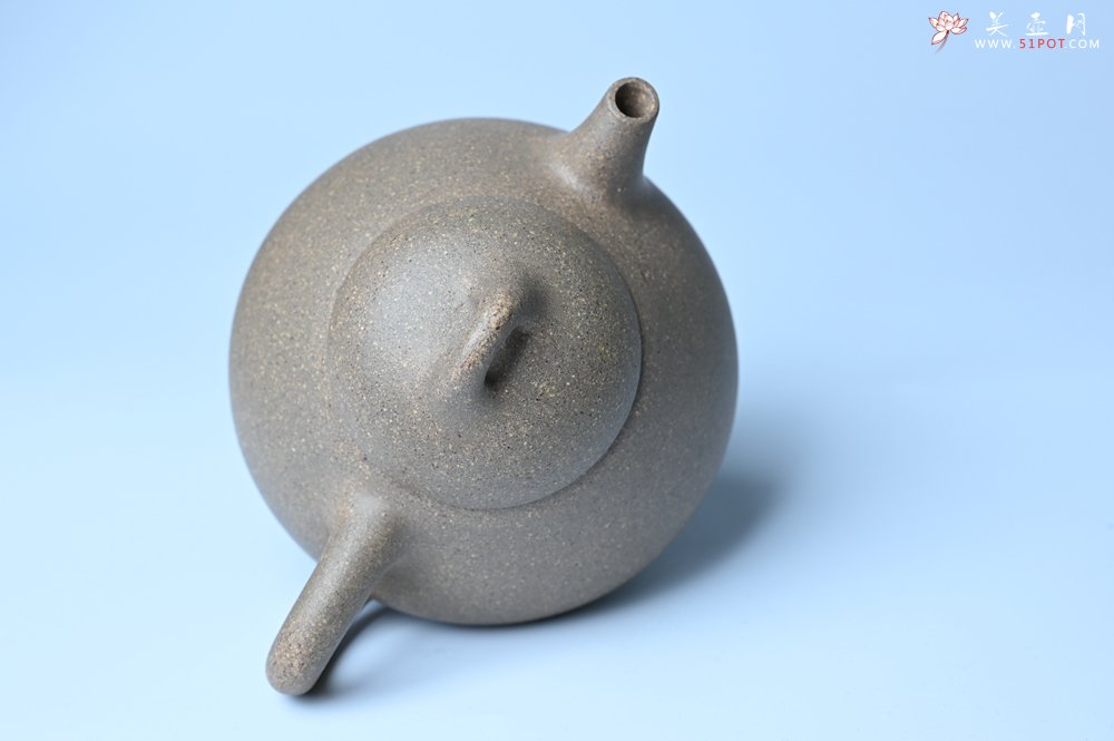 紫砂壶图片：美壶特惠 特好松花段泥精工乳瓢茶壶 茶人醉爱 - 宜兴紫砂壶网