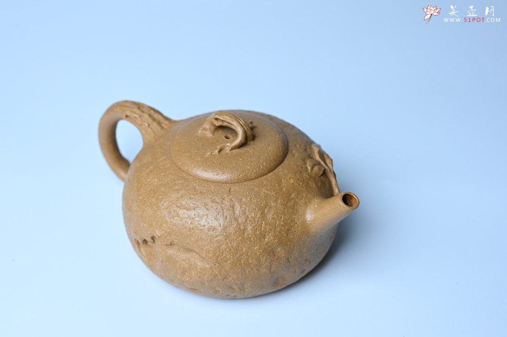 紫砂壶图片：美壶特惠 特好老段泥全手工供春壶 茶人醉爱 - 宜兴紫砂壶网