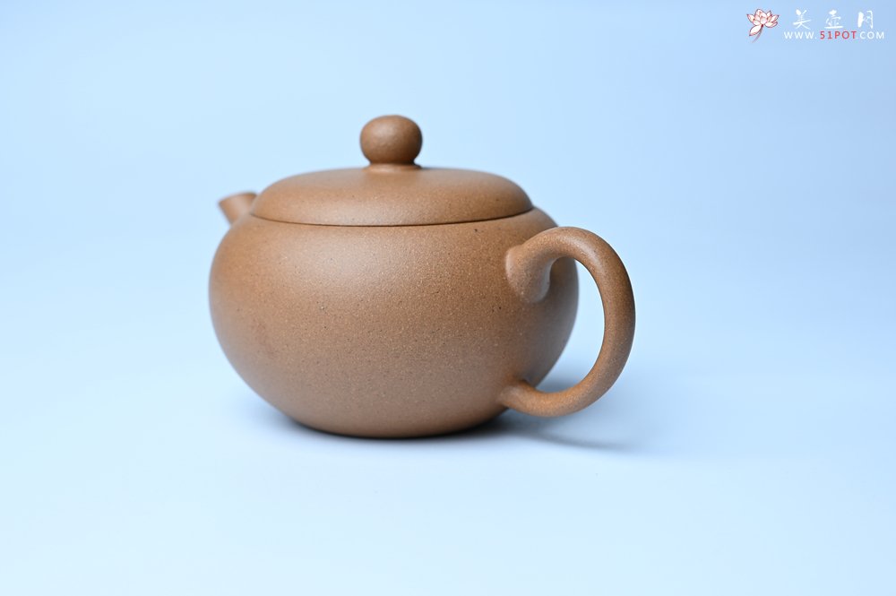 紫砂壶图片：美壶特惠 特好老段泥圆珠壶 - 宜兴紫砂壶网