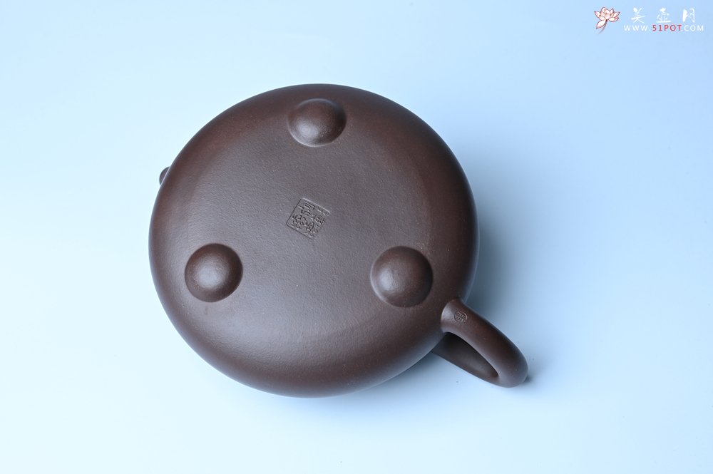 紫砂壶图片：美壶特惠 精致特好紫泥大满瓢 难度大 足足做了一个多星期 - 宜兴紫砂壶网