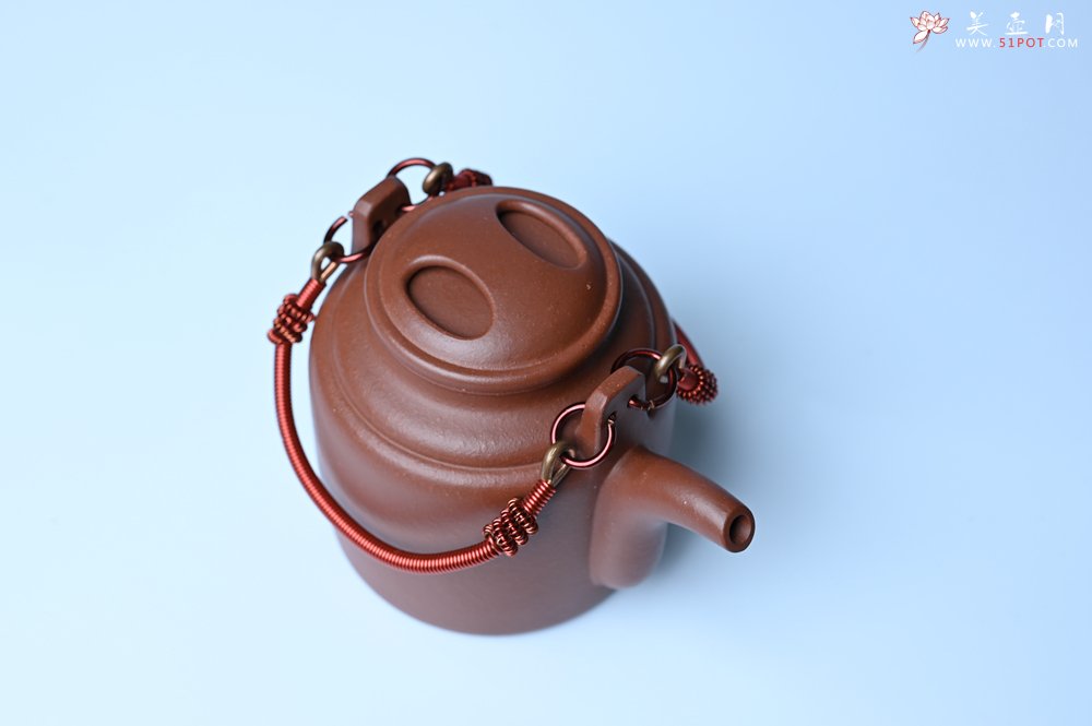 紫砂壶图片：美壶特惠 特好红皮龙精工洋桶壶 茶人醉爱 - 宜兴紫砂壶网