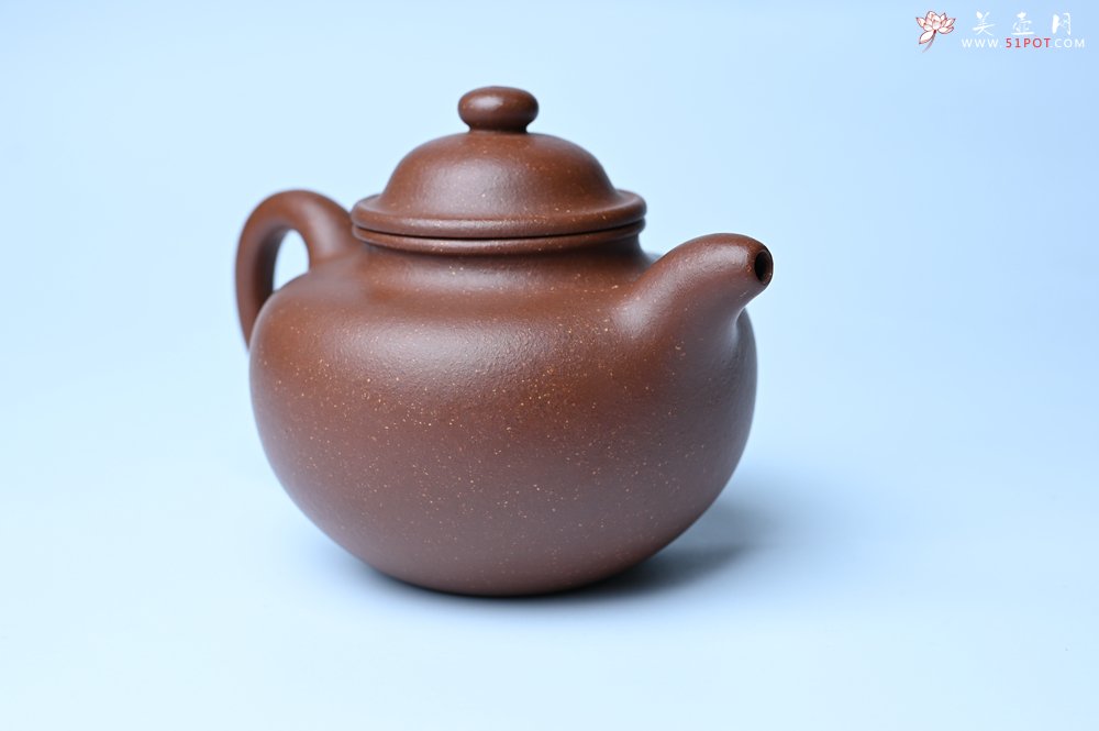 紫砂壶图片：美壶特惠 精致降坡泥大亨掇只壶 茶人醉爱 - 宜兴紫砂壶网