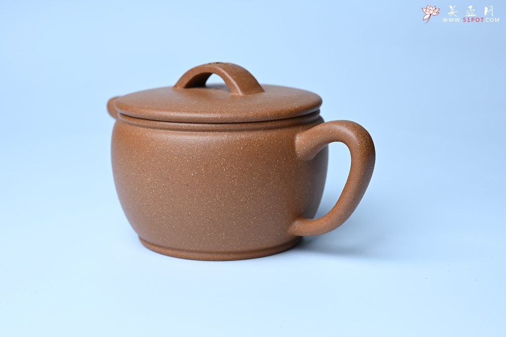 紫砂壶图片：美壶特惠 精致黄降坡泥汉瓦壶 茶人醉爱 - 宜兴紫砂壶网