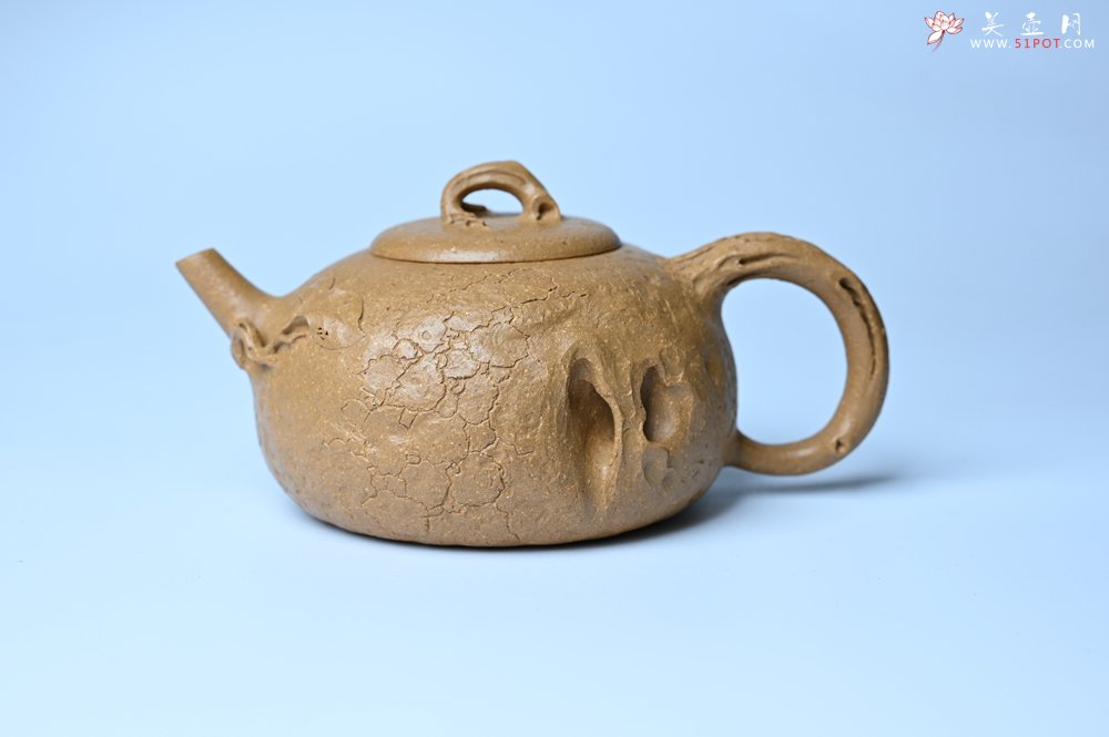 紫砂壶图片：美壶特惠 特好老段泥全手工供春壶 茶人醉爱 - 宜兴紫砂壶网