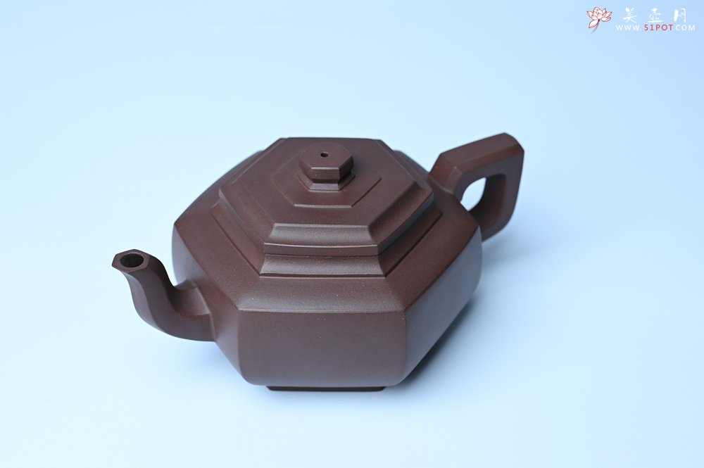 紫砂壶图片：美壶特惠 潜力股凌晨老师 精致紫泥全手工雪华壶 期待与您结缘 - 宜兴紫砂壶网