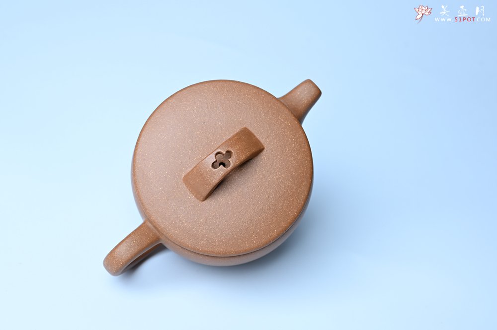 紫砂壶图片：美壶特惠 精致黄降坡泥汉瓦壶 茶人醉爱 - 宜兴紫砂壶网