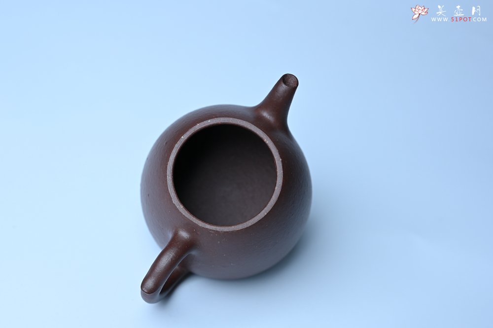 紫砂壶图片：美壶特惠 特好手磨料老紫泥秦权 茶人醉爱 - 宜兴紫砂壶网