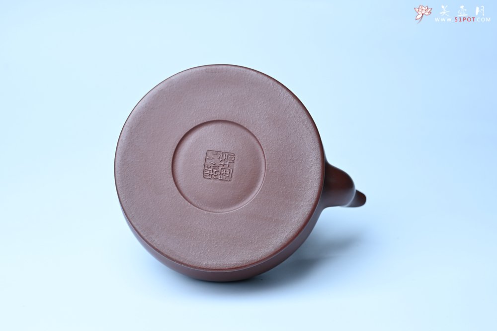 紫砂壶图片：潜力股周小培老师 4号井深井红皮龙 超精致全手工天星提梁壶 - 宜兴紫砂壶网