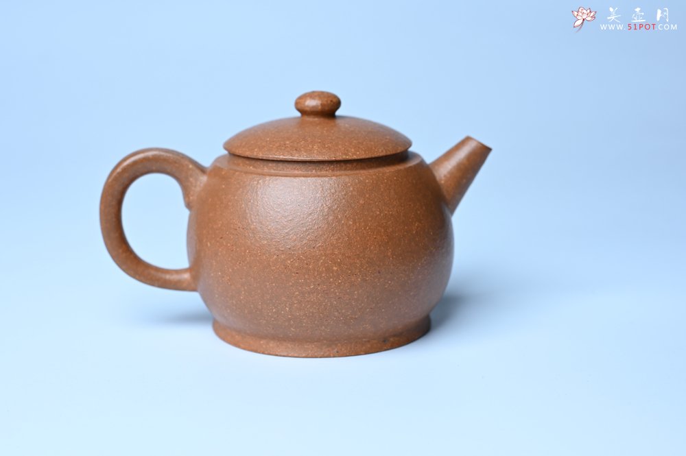 紫砂壶图片：美壶特惠 特好黄降坡泥巨轮珠紫砂壶 茶人醉爱 - 宜兴紫砂壶网