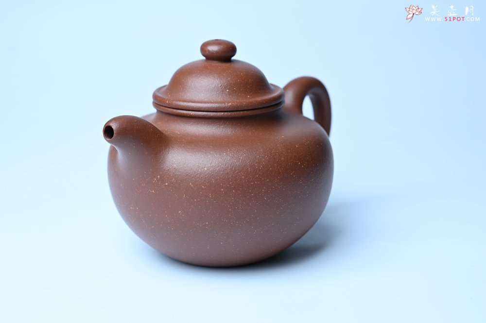 紫砂壶图片：美壶特惠 精致降坡泥大亨掇只壶 茶人醉爱 - 宜兴紫砂壶网