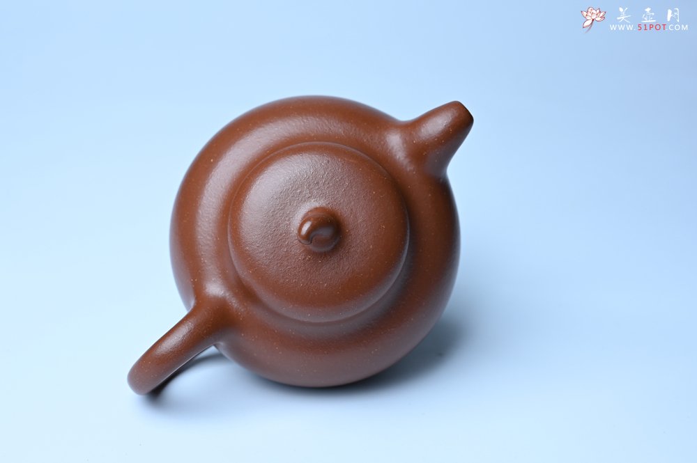 紫砂壶图片：潜力股周小培老师 油润降坡泥全手工茄瓜壶 - 宜兴紫砂壶网