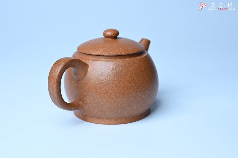 紫砂壶图片：美壶特惠 特好黄降坡泥巨轮珠紫砂壶 茶人醉爱 - 宜兴紫砂壶网