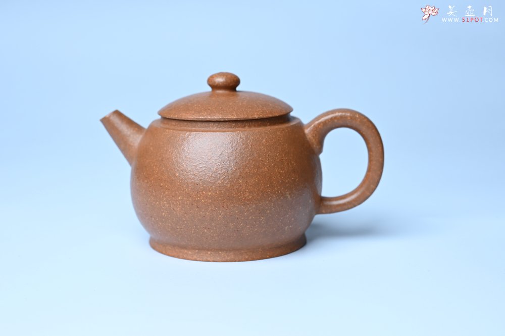 紫砂壶图片：美壶特惠 特好黄降坡泥巨轮珠紫砂壶 茶人醉爱 - 宜兴紫砂壶网