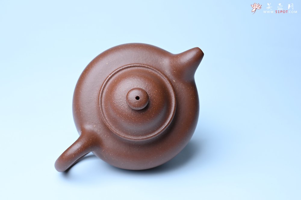 紫砂壶图片：美壶特惠 精致降坡泥大亨掇只壶 茶人醉爱 - 宜兴紫砂壶网