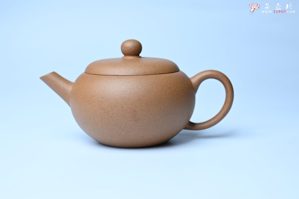 紫砂壶图片：美壶特惠 特好老段泥圆珠壶 - 宜兴紫砂壶网