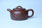 紫砂壶图片：潜力股周小培老师 4号井深井红皮龙 全手工过桥井栏壶 装饰人物特文气 - 宜兴紫砂壶网