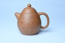 紫砂壶图片：美壶特惠 特好桃花段泥龙蛋紫砂壶 茶人醉爱 - 宜兴紫砂壶网