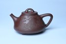 紫砂壶图片：潜力股周小培 特好全手工底槽清子冶石瓢 此是诗仙坡老作 与君同试雨前茶 - 宜兴紫砂壶网