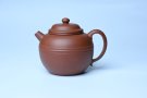 紫砂壶图片：美壶特惠 精致老清水泥腰线巨轮壶 茶人醉爱 - 宜兴紫砂壶网