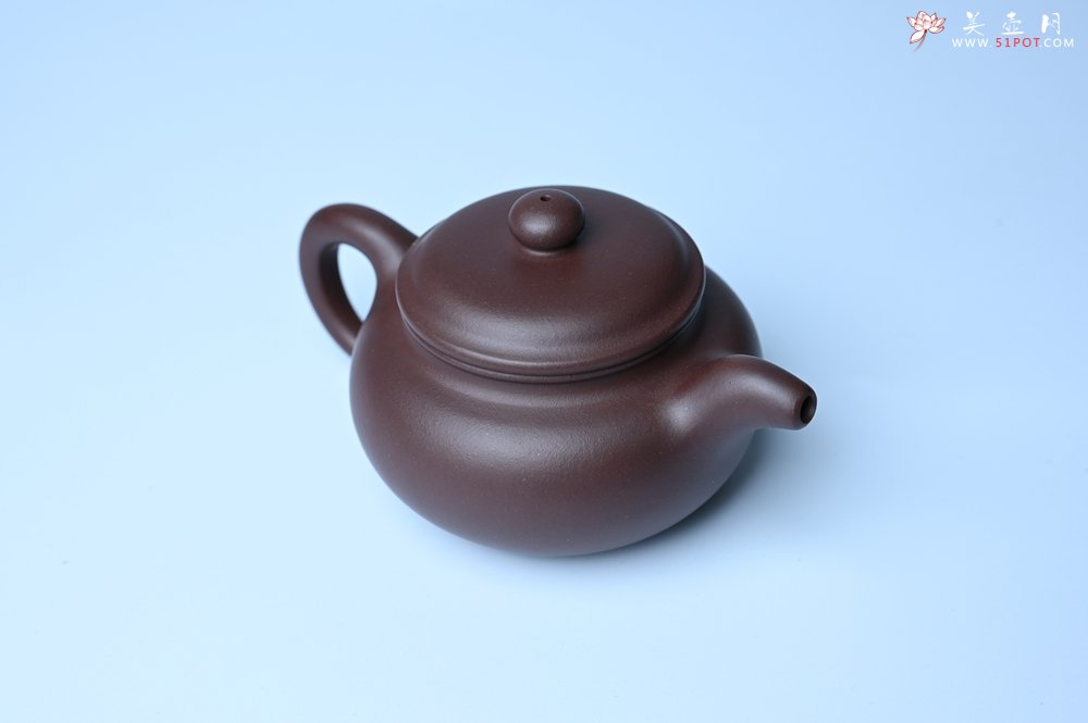 紫砂壶图片：潜力股周小培 特好老底槽青全手工仿古壶 茶人醉爱 - 宜兴紫砂壶网