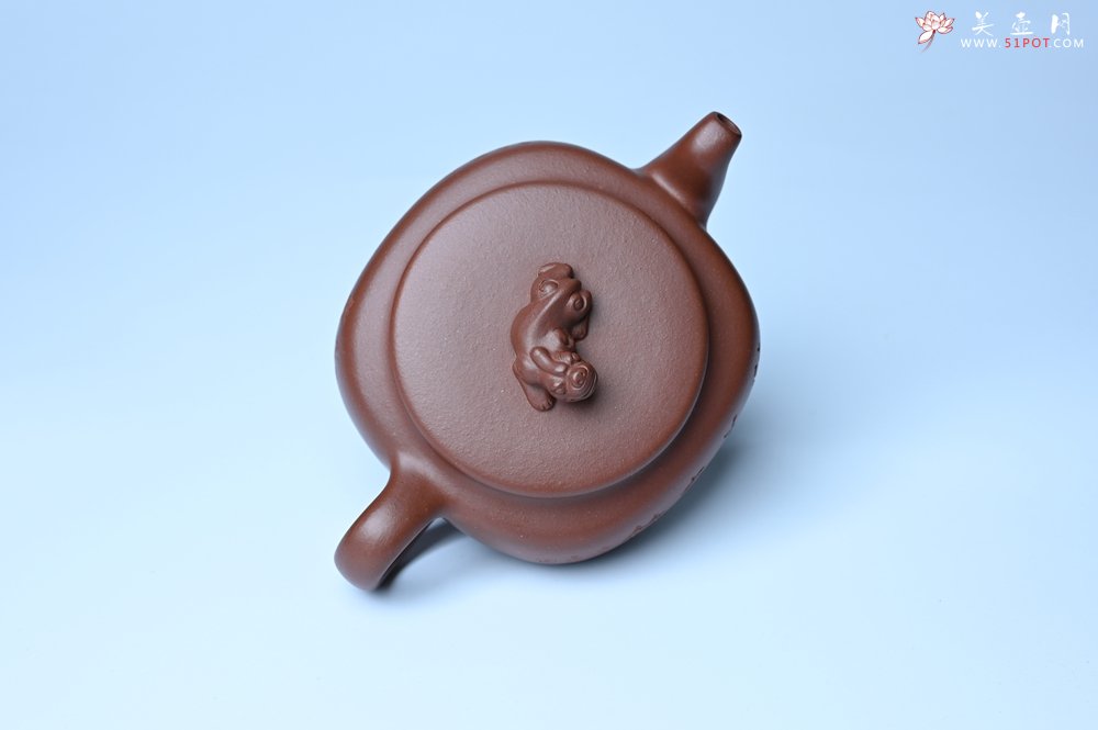 紫砂壶图片：美壶特惠 精致优质紫泥祥瑞壶 难度大 茶人醉爱 - 宜兴紫砂壶网