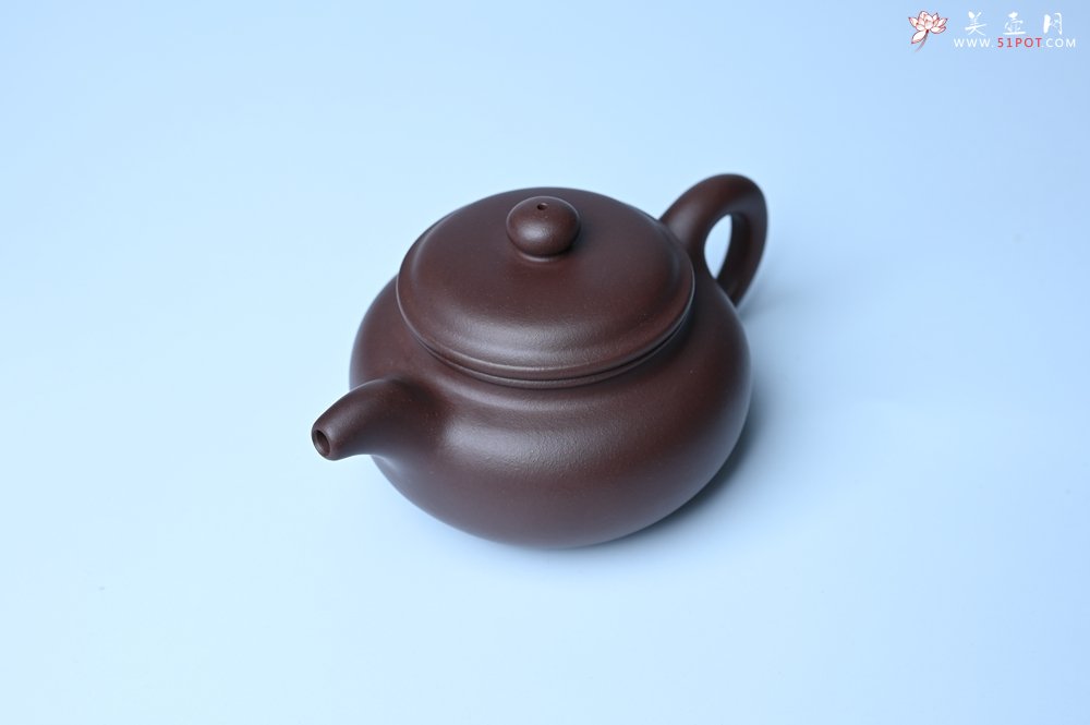 紫砂壶图片：潜力股周小培 特好老底槽青全手工仿古壶 茶人醉爱 - 宜兴紫砂壶网