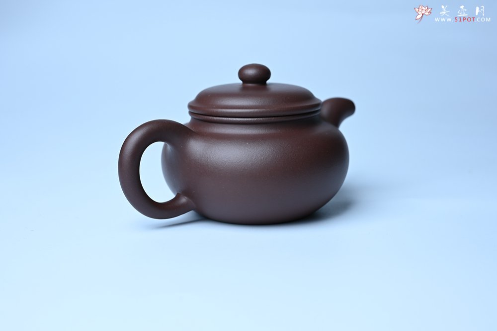 紫砂壶图片：潜力股周小培 特好老底槽青全手工仿古壶 茶人醉爱 - 宜兴紫砂壶网