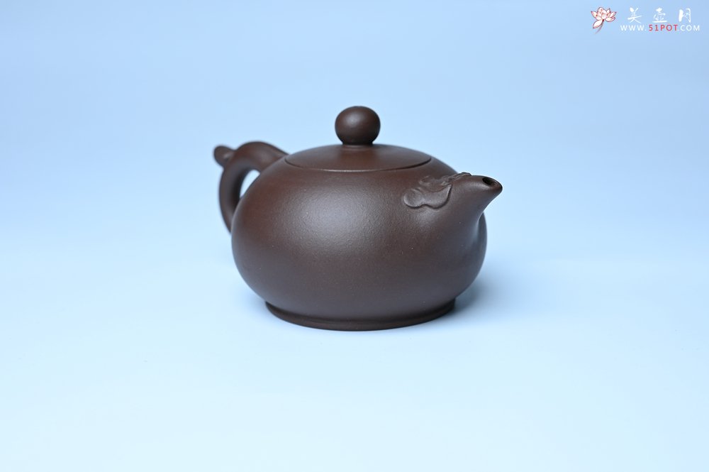 紫砂壶图片：美壶特惠 优质老紫泥福在眼前壶 茶人醉爱 - 宜兴紫砂壶网