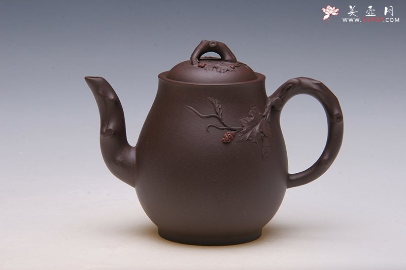 紫砂壶图片：葡香满园 - 宜兴紫砂壶网