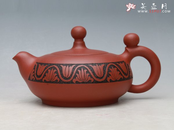 紫砂壶图片：富贵明珠 - 宜兴紫砂壶网