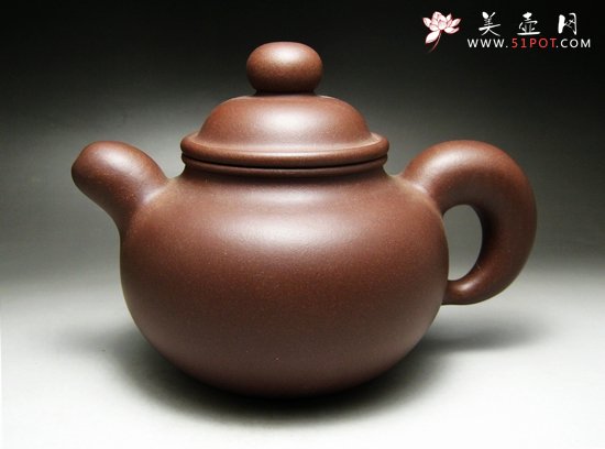 紫砂壶图片：道洪掇球 - 宜兴紫砂壶网