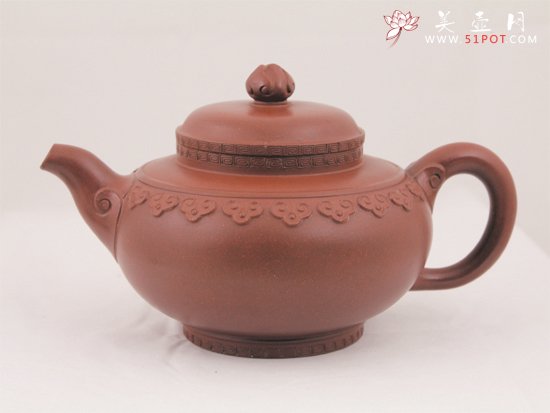 紫砂壶图片：云肩如意 - 宜兴紫砂壶网