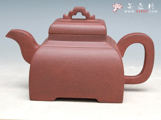 紫砂壶图片：四方桥鼎 - 宜兴紫砂壶网