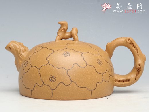 紫砂壶图片：树桩 - 宜兴紫砂壶网