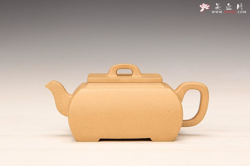 紫砂壶图片：小卧方 - 宜兴紫砂壶网