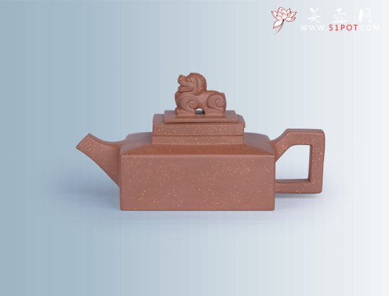 紫砂壶图片：东方狮中 - 宜兴紫砂壶网