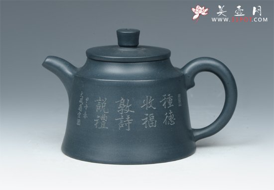 紫砂壶图片：桶壶 - 宜兴紫砂壶网