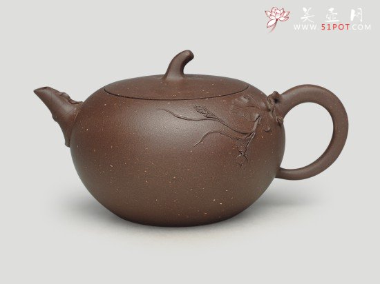 紫砂壶图片：茄段 - 宜兴紫砂壶网