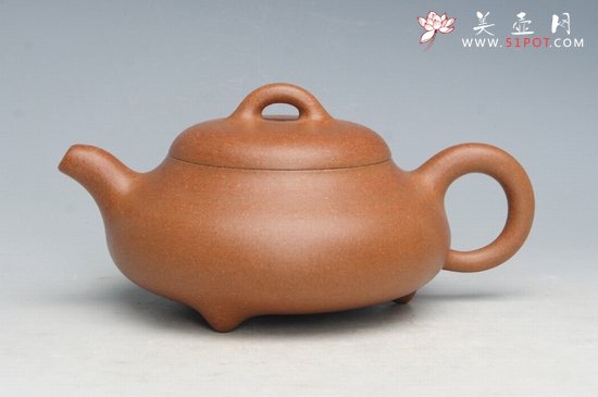 紫砂壶图片：矮石瓢 - 宜兴紫砂壶网