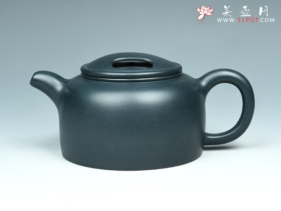 紫砂壶图片：牛盖莲子壶 - 宜兴紫砂壶网