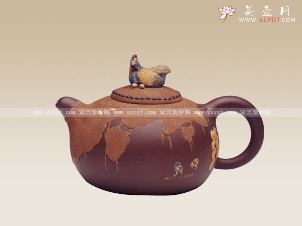 紫砂壶图片：丰衣足食 - 宜兴紫砂壶网