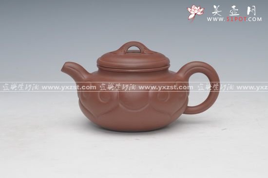 紫砂壶图片：仿古如意 - 宜兴紫砂壶网