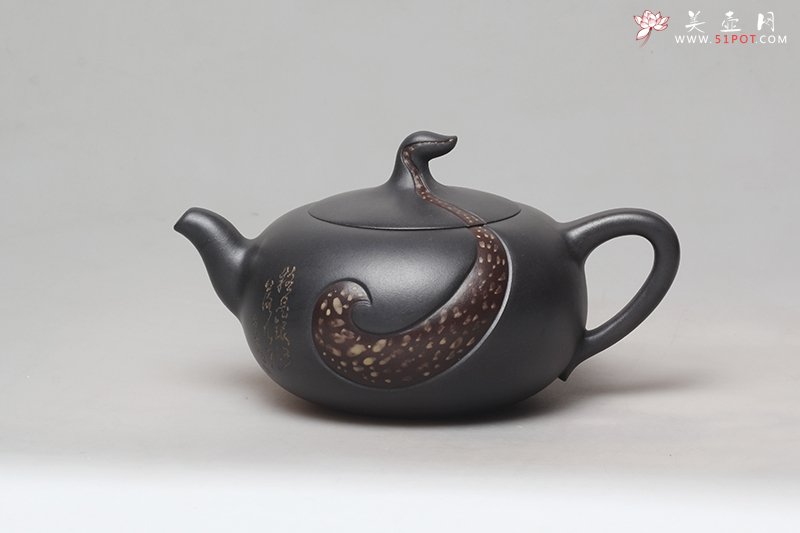 紫砂壶图片：高山流水 - 宜兴紫砂壶网