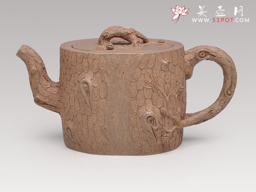 紫砂壶图片：松段 - 宜兴紫砂壶网