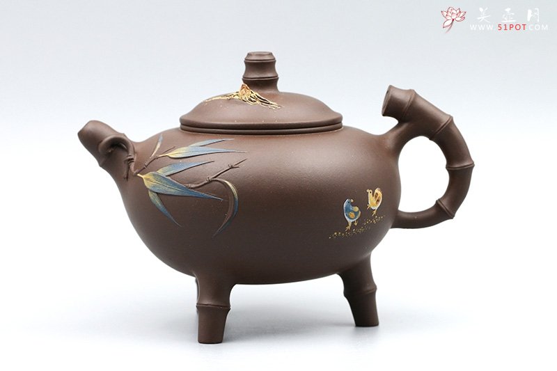 紫砂壶图片：祝君好运壶 - 宜兴紫砂壶网