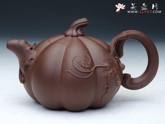 紫砂壶图片：清水泥 - 宜兴紫砂壶网