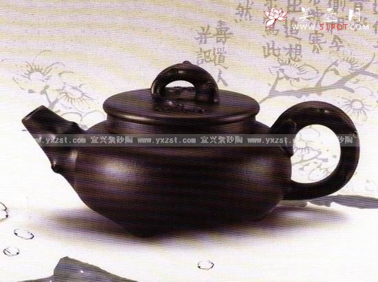 紫砂壶图片：寒梅 - 宜兴紫砂壶网