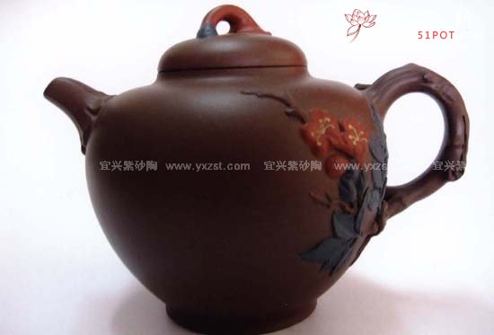 紫砂壶图片：万紫千红 - 宜兴紫砂壶网