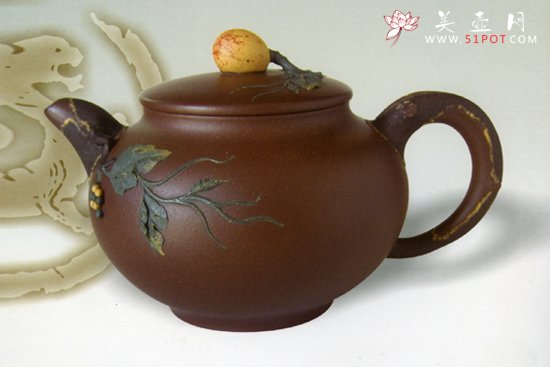紫砂壶图片：福禄寿 - 宜兴紫砂壶网
