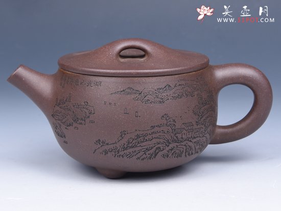 紫砂壶图片：  大口石瓢 - 宜兴紫砂壶网